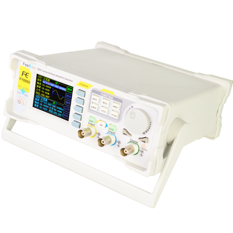 Gerador de Sinal de Forma de O - Dual Channel Arbitrary Waveform Function Generator 60Mhz avaliação e preço
