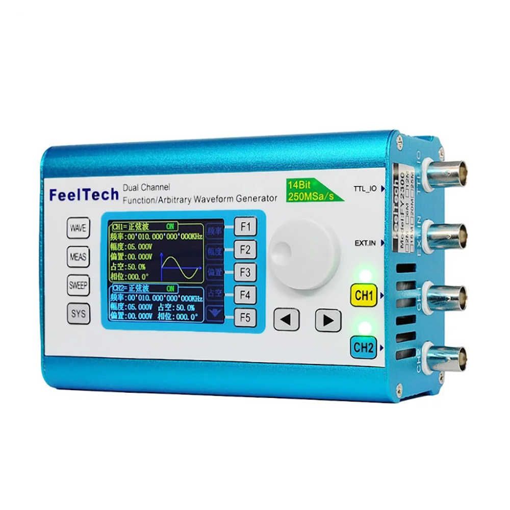 Gerador de sinal de forma de o - Dual Channel Arbitrary Waveform Function Generator 60Mhz avaliação e preço