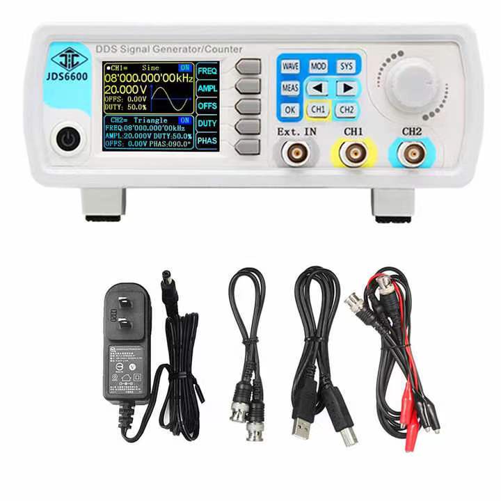 Gerador de Sinal DDS YAO JDS66 - Dual Channel Arbitrary Waveform Function Generator 60Mhz avaliação e preço