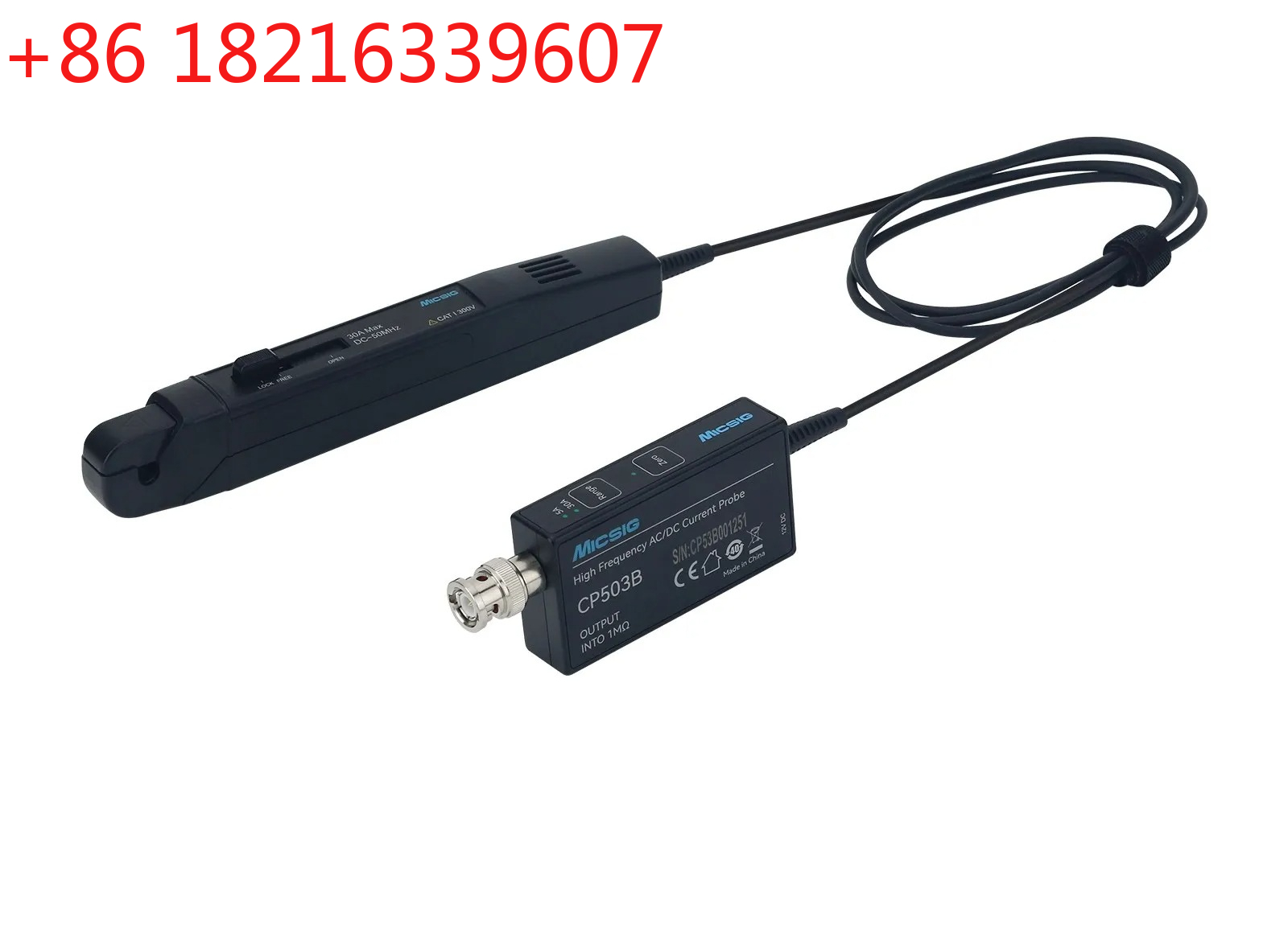 Sondas de Corrente AC/DC de Al - Current Probe Ac Dc 50Mhz Oscilloscope avaliação e preço